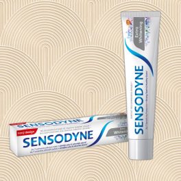 Sensodyne Fogkrém Fehér. 75ml - Fogkrém tubus fehér színben