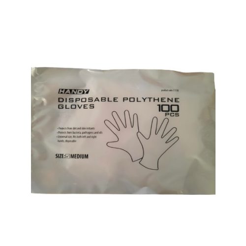 Nylon fólia kesztyűk