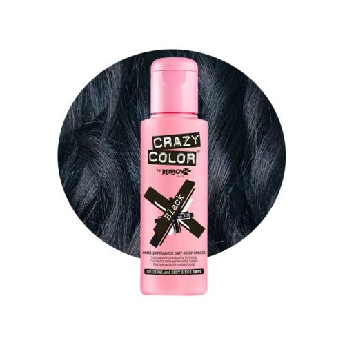 Crazy color Black 30 100ml