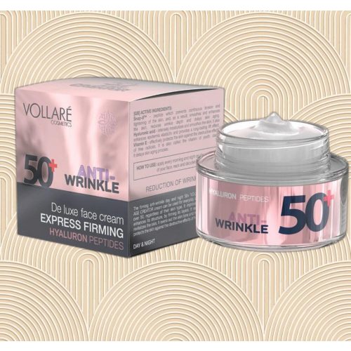 Vollaré krém ránc.vitamin50+ - Ráncok csökkentésére és bőrfeszesítésre