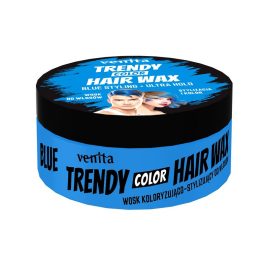Trendy hajszínező wax kék 75g - élénk kék árnyalat