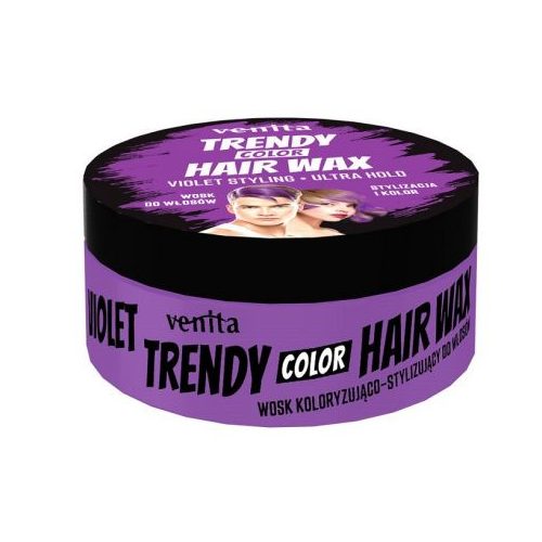 Trendy hajszínező wax lila 75g