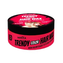 Trendy hajszínező wax piros 75g - élénk piros hajszín