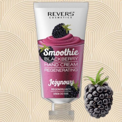 Revers kézkrém smooth blackberry - fekete szeder illattal
