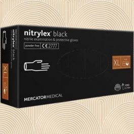 Fekete nitril kesztyű XL méretben