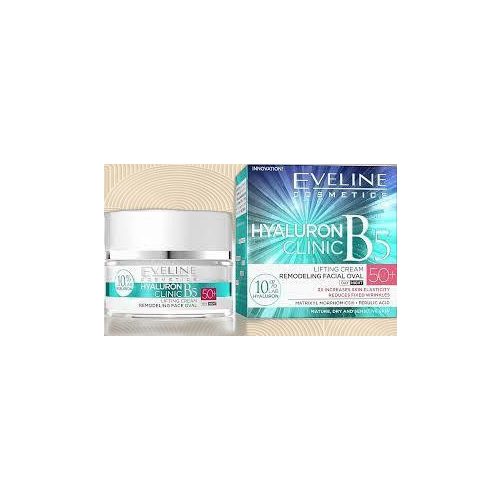 Eveline c.biohyal.50+krém 50ml - hatékony ránctalanítás és hidratálás 50 év felett.