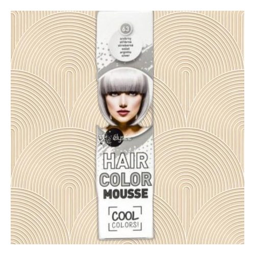 Élysé színezőhab 75ml 63 ezüstő hab ezüst hajfesték