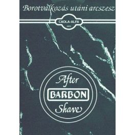 Barbon borotválkozás utáni szesz - Frissítő bőrápolás
