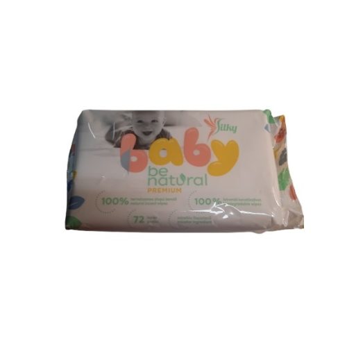 Babatörlő Silky 72lap - puha és nedvszívó babatörlő