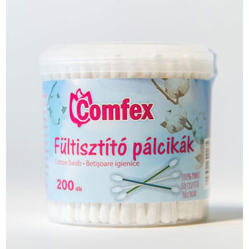 Comfex Fültisztító 200db - Fültisztító pálcikák