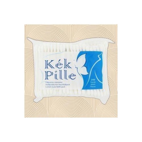Kék pille fültisztító 200db - fültisztító pálcikák