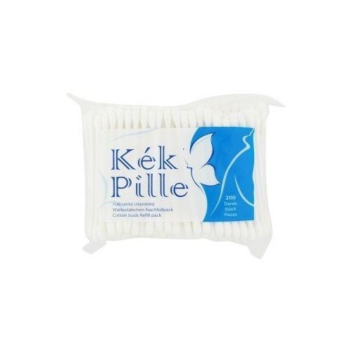 Kék pille fültisztító 200db - fültisztító pálcikák