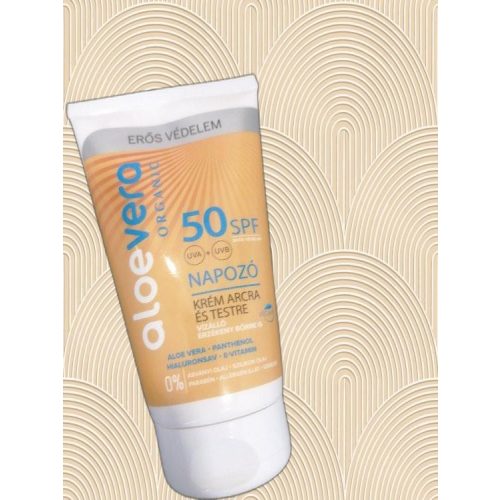 Eredeti Aloe Vera SPF50 napozókrém - arcra és testre