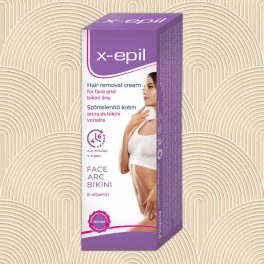 X-Epil szőrtelenítő krém arc
