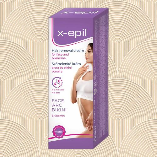 X-Epil szőrtelenítő krém arc
