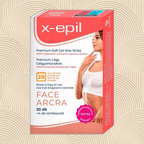 X-epil gyanta arcra hialuron termék kép