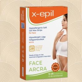 X-epil Gyantacsík Arcra hypoallergén - Gyors és hatékony arcszőrtelenítés