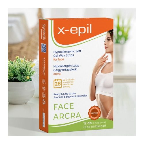 X-epil Gyantacsík Arcra hypoallergén - Gyors és hatékony arcszőrtelenítés