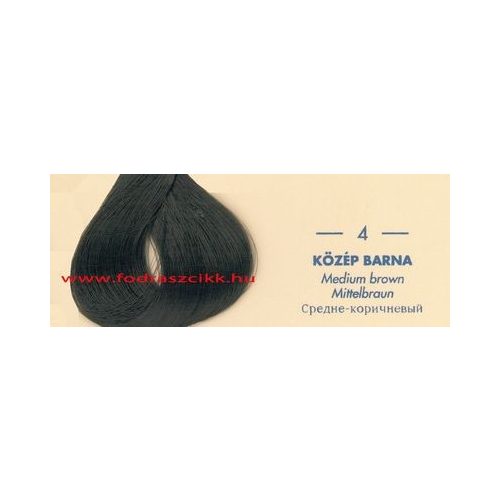 Kallos Color Prestige 4 közép barna hajfesték