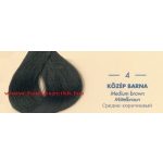 Kallos Color Prestige 4 közép barna hajfesték