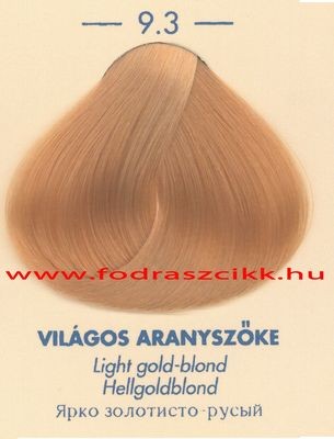 Kallos Color Prestige 9.3 világos aranyszőke