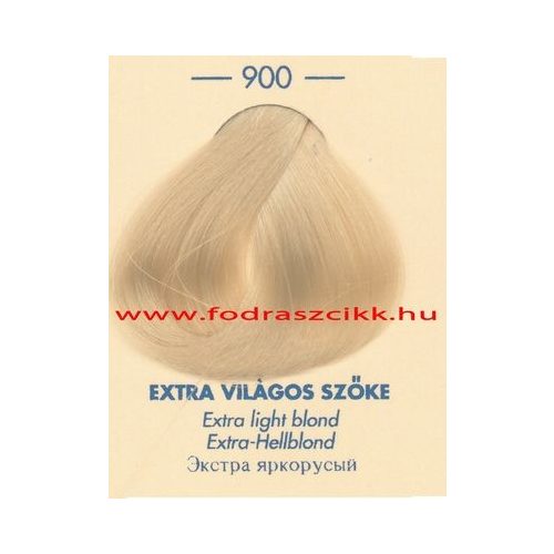 Kallos Color Prestige 900 extra világos szőke hajfesték