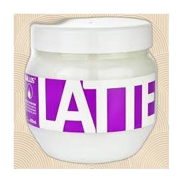 Kallos Latte hajpakoló 800ml - selymes, puha és hidratált haj