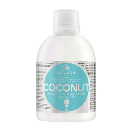 Kallos Coconut Tápláló hajerősítő sampon 1l