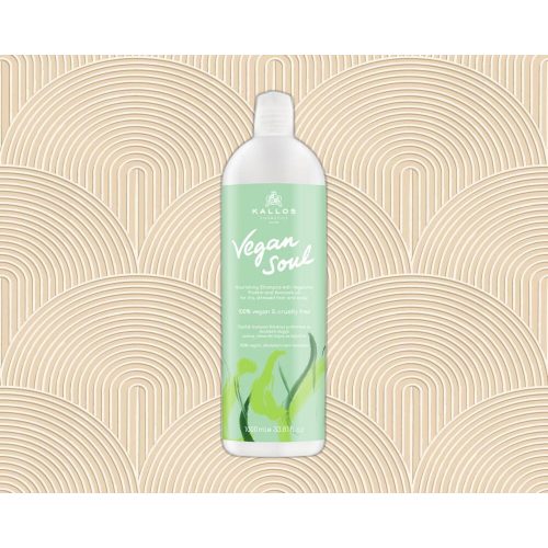 Kallos Vegan Tápl.samp. 1L - Vegán tápláló sampon