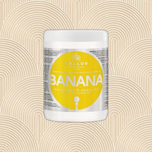 KJMN Banán hajpakoló 500ml - hajápoló termék