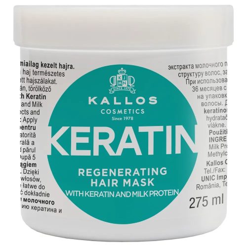 KJMN Keratin hajpakoló 275ml - hajápoló pakolás
