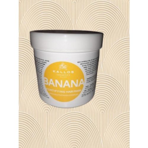 KJMN Banán hajpakoló 275ml - hajápoló termék