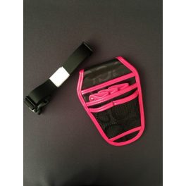 Eszköztartó táska fekete és pink színekben