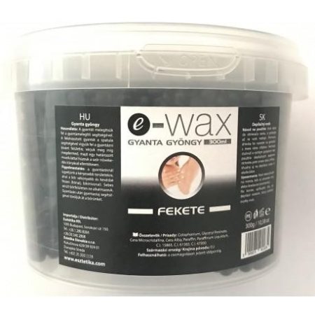 Gyanta gyöngy fekete vödör300ml