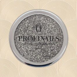 Profinails kozmetikai glitter 501 - ezüstös csillogó por
