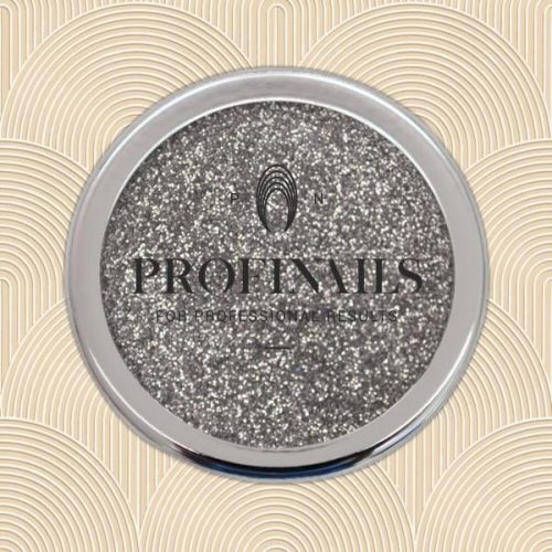 Profinails kozmetikai glitter 501 - ezüstös csillogó por