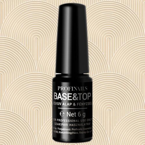 Base&top fényzselé 6g - Körömdíszítéshez