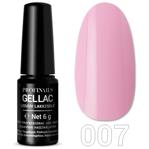 Profinails gel lac 6g 07 narancssárga műköröm zselé