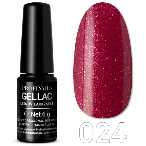 Profinails gel lac 6g 24 - Professzionális műkörömzselé