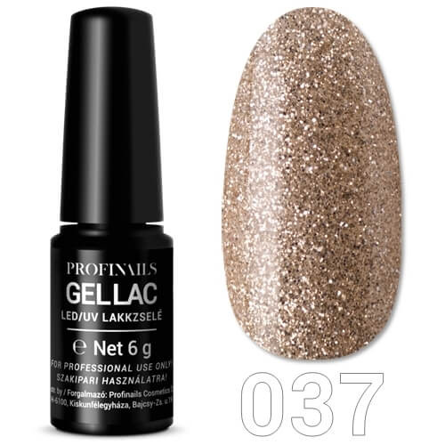 Profinails gel lac 6g 37 - csillogó árnyalat