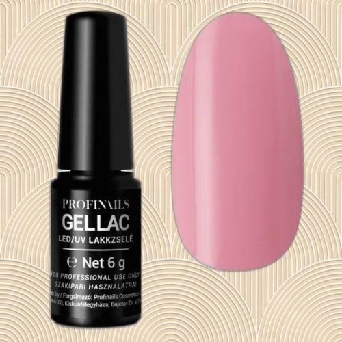Profinails gel lac 6g 63 - világosrózsaszín műkörömzselé