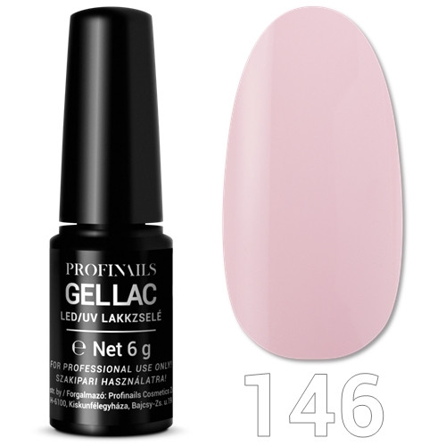 Profinails gel lac 6g 146 műkörömzselé - élénk rózsaszín árnyalat