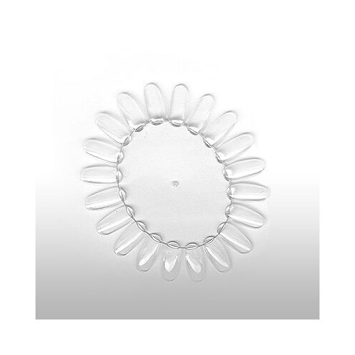 PN Margaréta sablon clear - Műköröm sablon átlátszó kivitelben