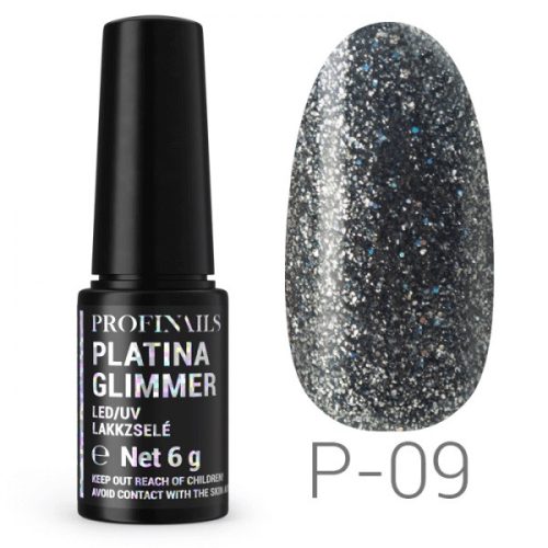 PN platina glimmer P-09 6g - hajdíszítő glimmer