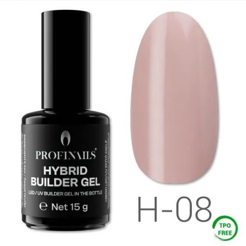 PN HybridBuilder H-08 15g - Műkörömépítő zselé