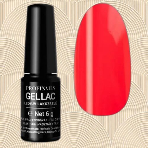 Profinails gel lakk 6g N-06 - narancssárga árnyalat
