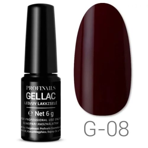Profinails gel lac 6g G-08 műköröm-zselé