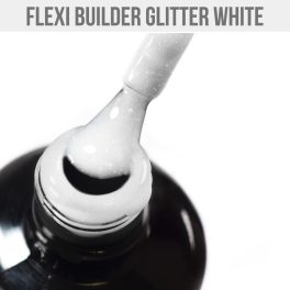 MN Flexi Builder Glitter White 12ml műkörömépítő anyag