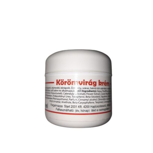 Körömvirág krém 50ml - száraz körömágyak ápolására