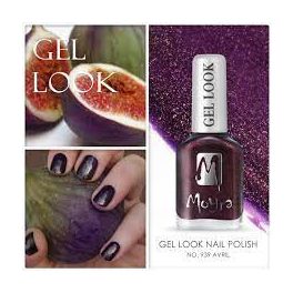 Moyra gel look 939 műköröm csillogó fedőzselé